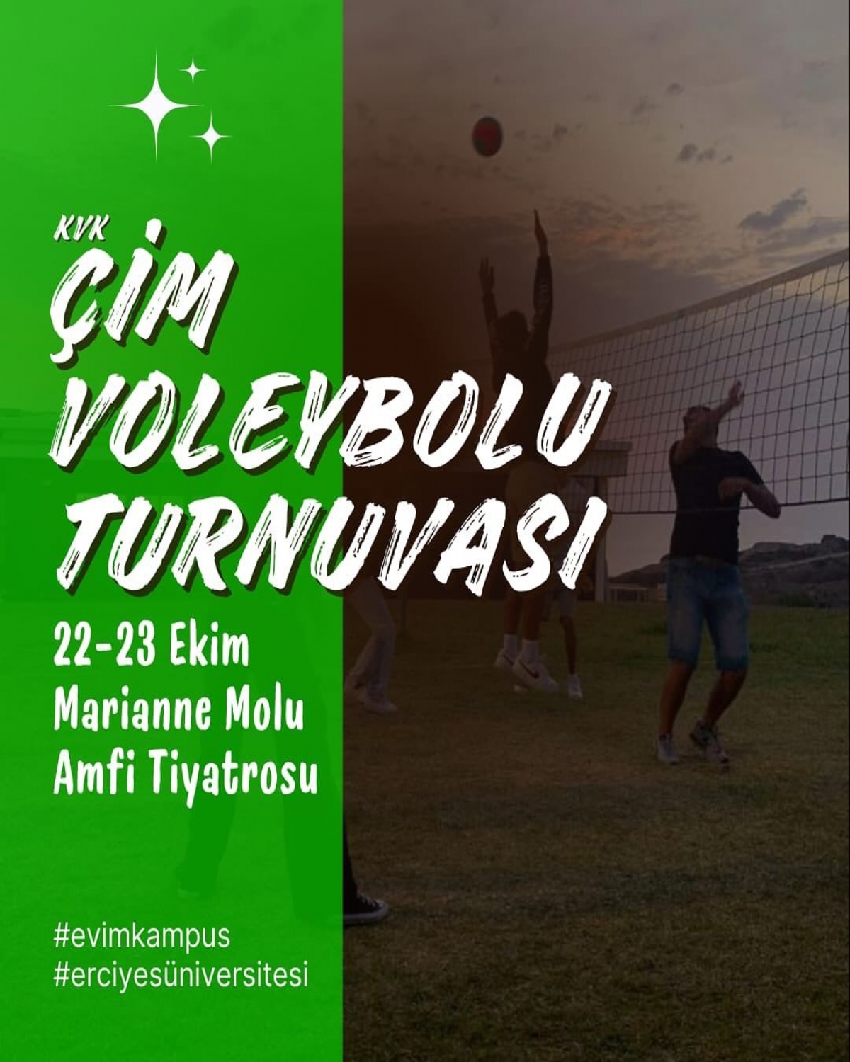 ÇİM VOLEYBOLU TURNUVASI