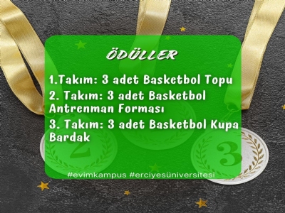 BASKETBOL TURNUVASI ÖDÜLÜ