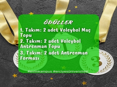 ÇİM VOLEYBOLU TURNUVASI ÖDÜLÜ